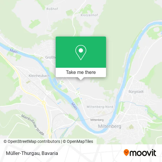 Карта Müller-Thurgau