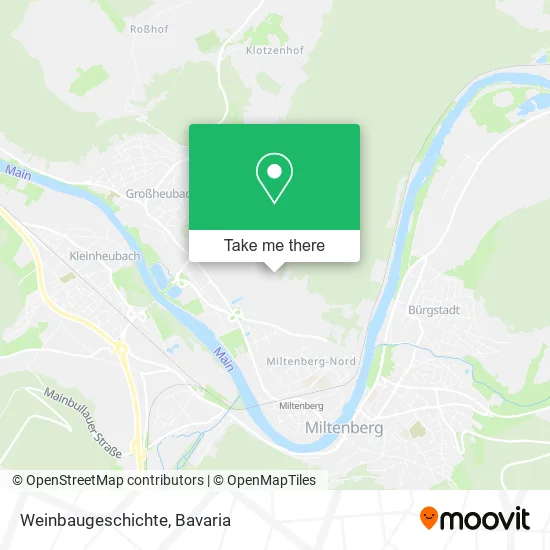 Карта Weinbaugeschichte