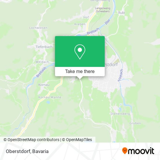 Oberstdorf map