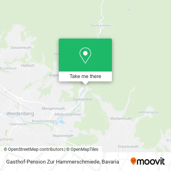 Gasthof-Pension Zur Hammerschmiede map