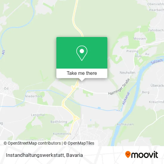 Карта Instandhaltungswerkstatt