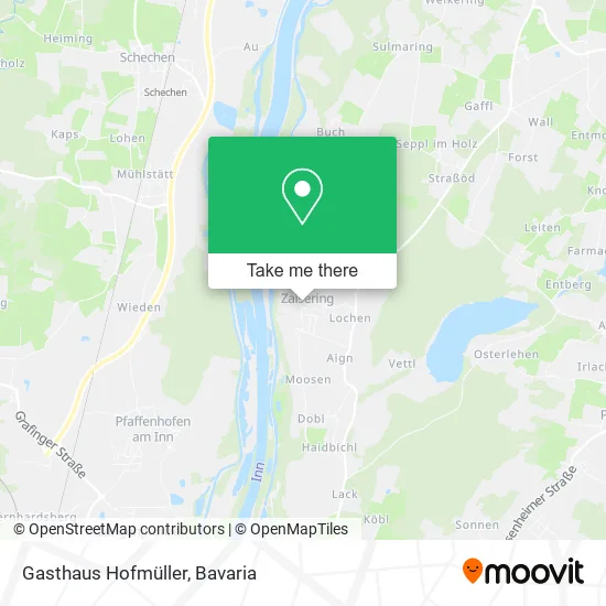 Карта Gasthaus Hofmüller