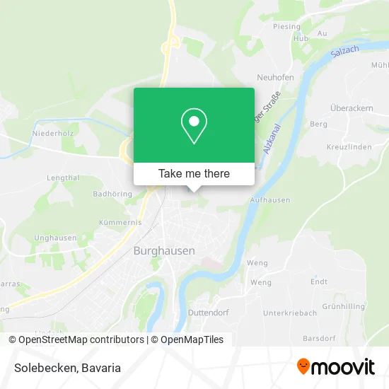 Карта Solebecken