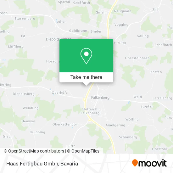 Карта Haas Fertigbau Gmbh