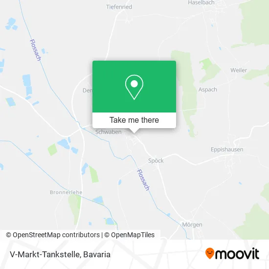 Карта V-Markt-Tankstelle