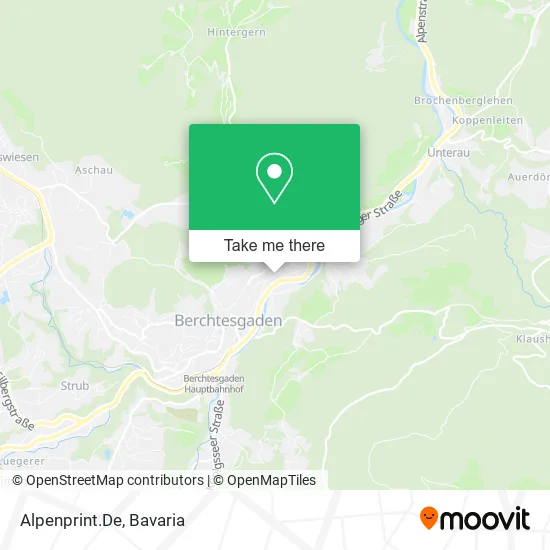 Карта Alpenprint.De