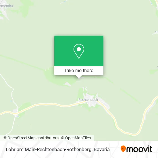 Карта Lohr am Main-Rechtenbach-Rothenberg