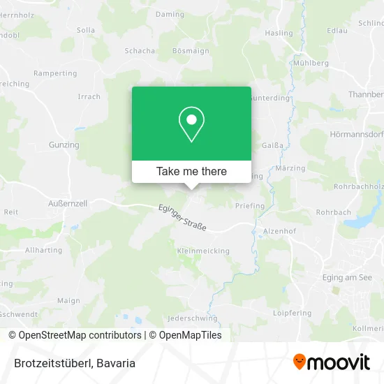 Карта Brotzeitstüberl