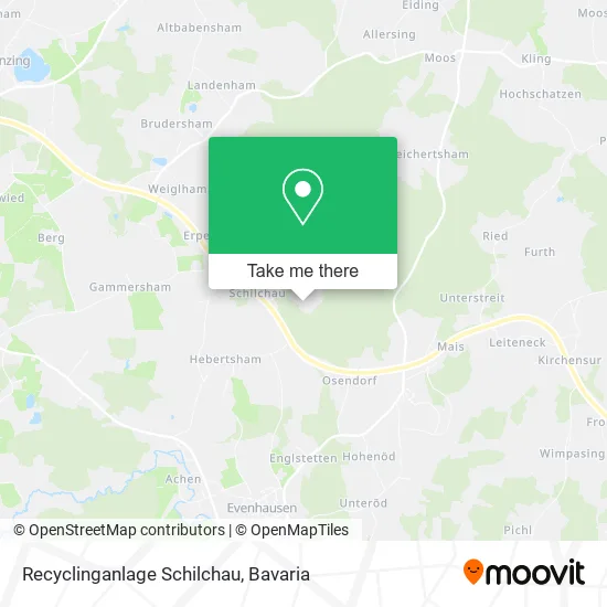 Карта Recyclinganlage Schilchau