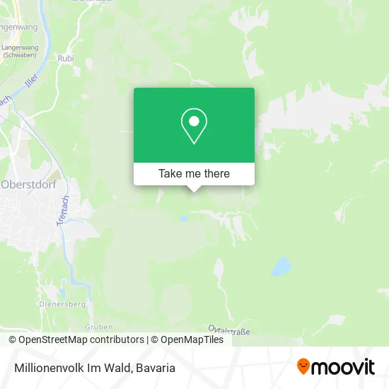 Карта Millionenvolk Im Wald