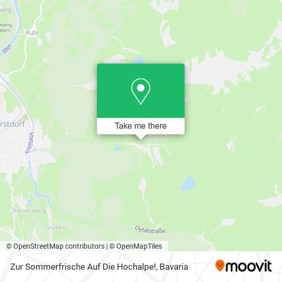 Zur Sommerfrische Auf Die Hochalpe! map