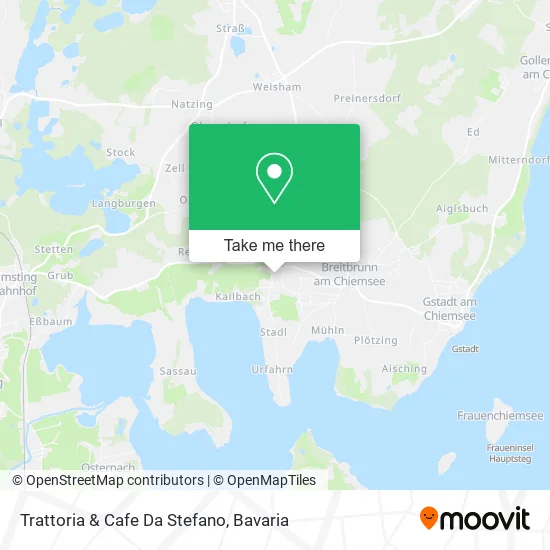 Карта Trattoria & Cafe Da Stefano