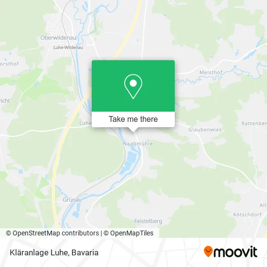 Карта Kläranlage Luhe