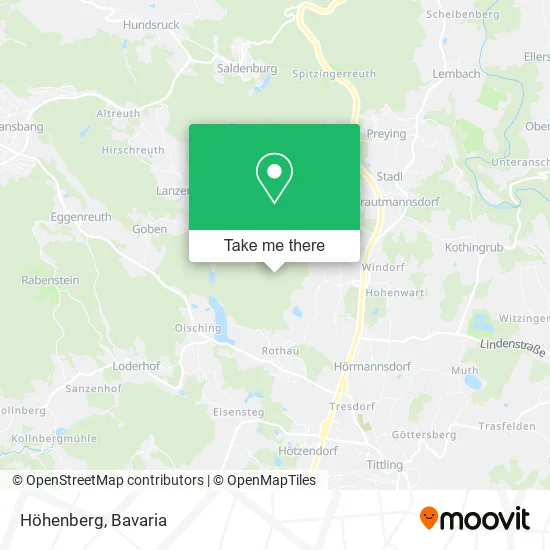 Карта Höhenberg