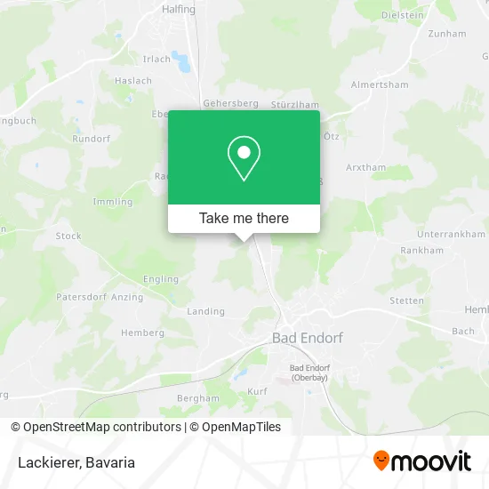 Карта Lackierer