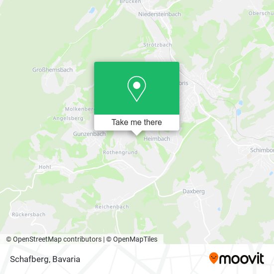 Schafberg map