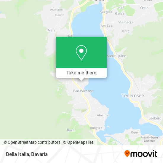 Карта Bella Italia