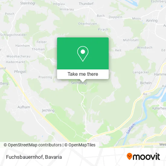 Карта Fuchsbauernhof