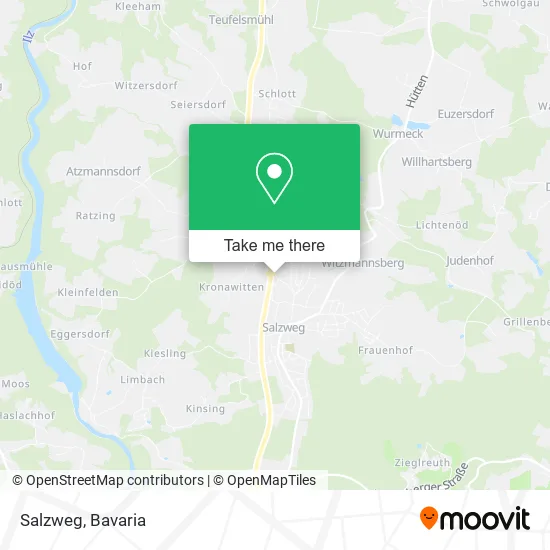 Карта Salzweg