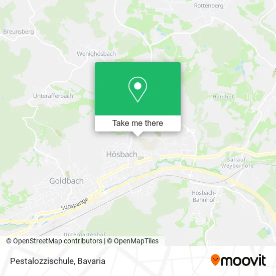 Карта Pestalozzischule