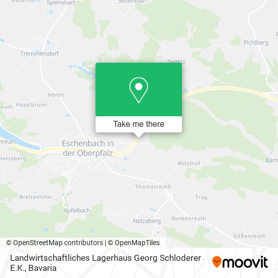 Landwirtschaftliches Lagerhaus Georg Schloderer E.K. map