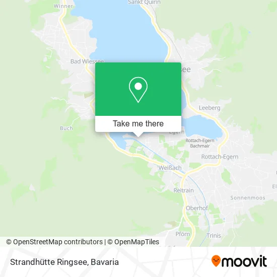 Карта Strandhütte Ringsee
