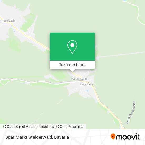 Карта Spar Markt Steigerwald