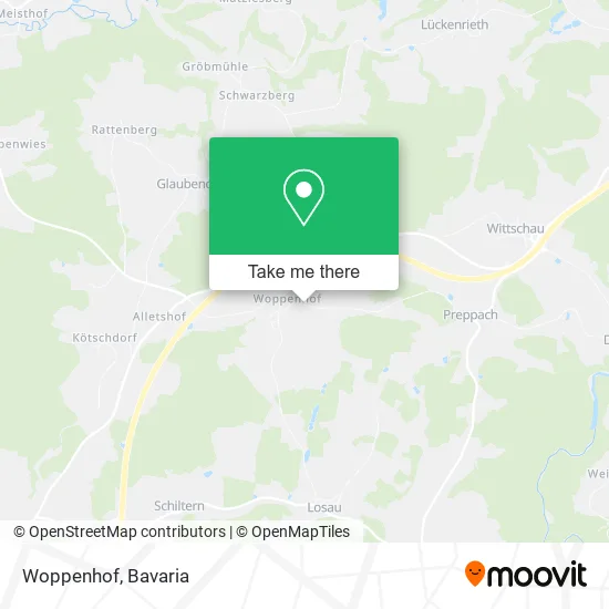 Карта Woppenhof