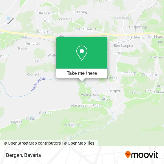Карта Bergen