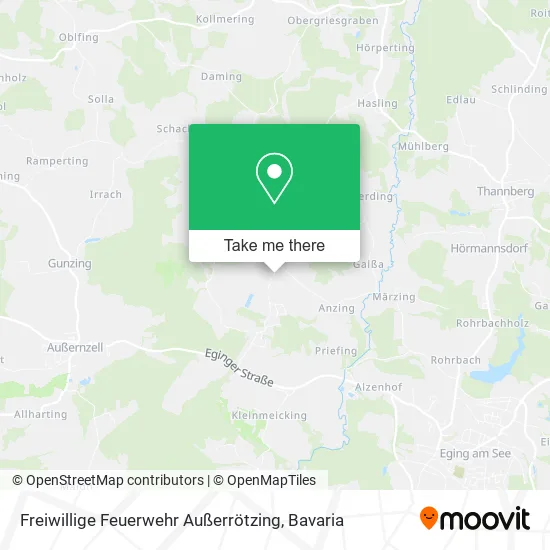 Карта Freiwillige Feuerwehr Außerrötzing
