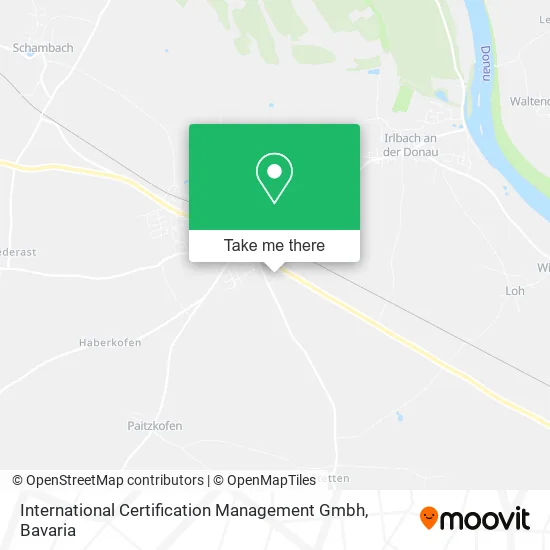 Карта International Certification Management Gmbh