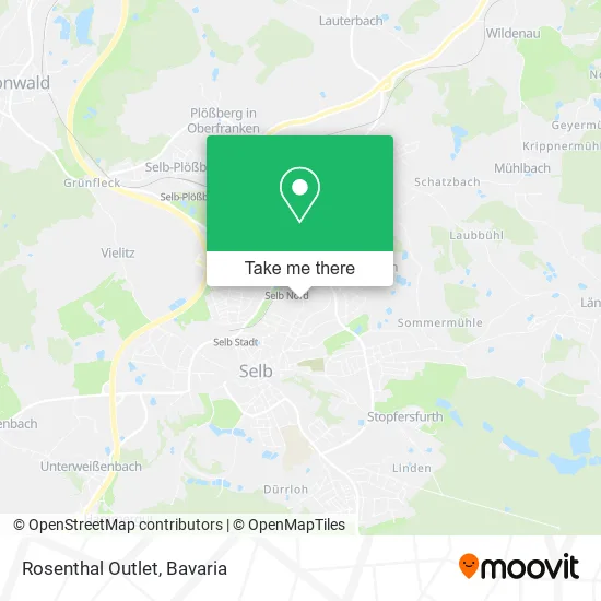 Карта Rosenthal Outlet