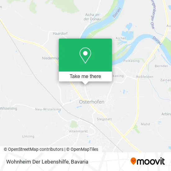 Карта Wohnheim Der Lebenshilfe