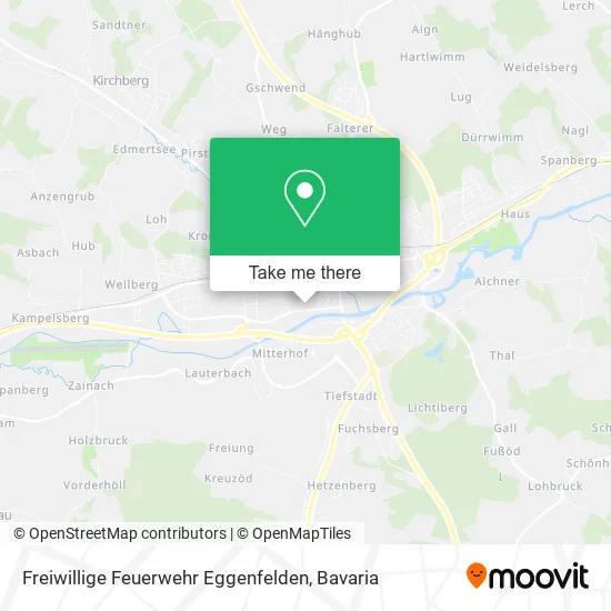 Карта Freiwillige Feuerwehr Eggenfelden