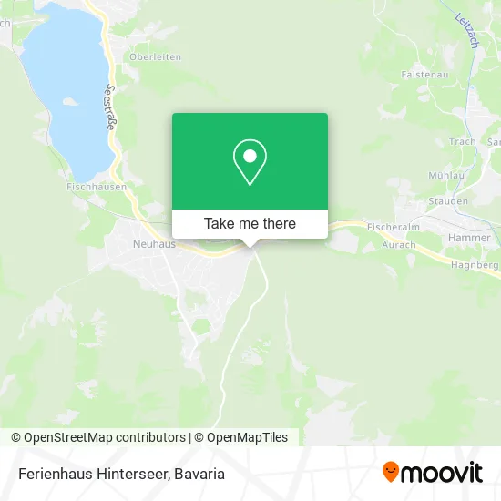 Карта Ferienhaus Hinterseer