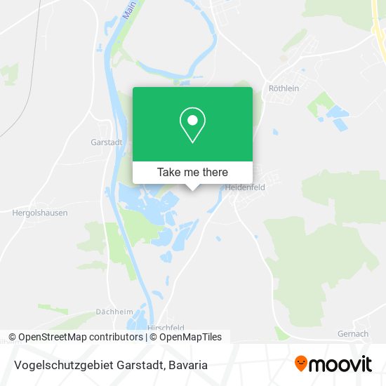 Vogelschutzgebiet Garstadt map