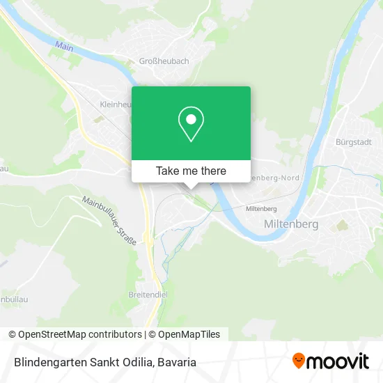 Карта Blindengarten Sankt Odilia