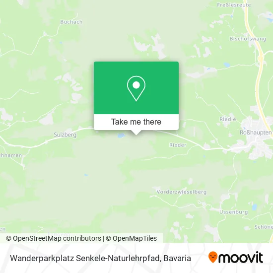 Карта Wanderparkplatz Senkele-Naturlehrpfad