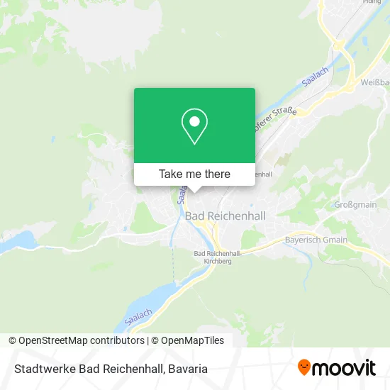 Карта Stadtwerke Bad Reichenhall