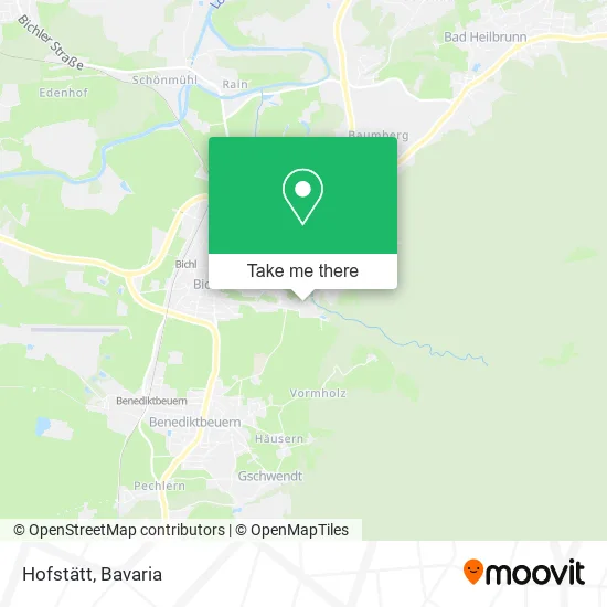Карта Hofstätt