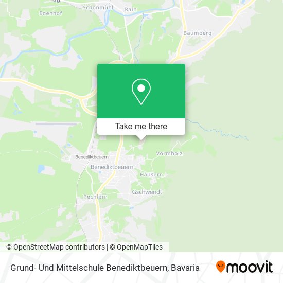 Grund- Und Mittelschule Benediktbeuern map