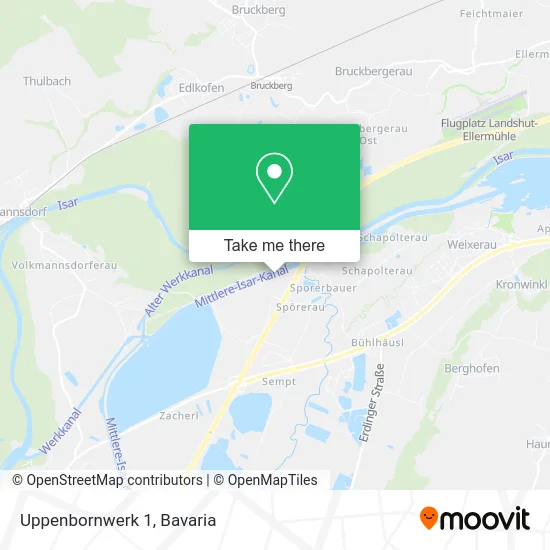 Карта Uppenbornwerk 1