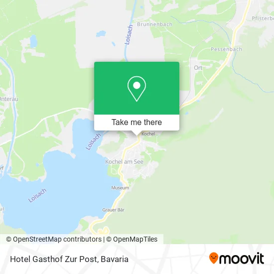 Карта Hotel Gasthof Zur Post