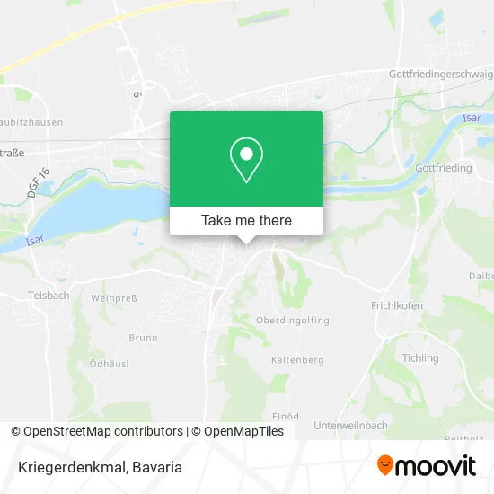 Карта Kriegerdenkmal