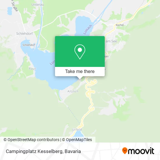 Карта Campingplatz Kesselberg