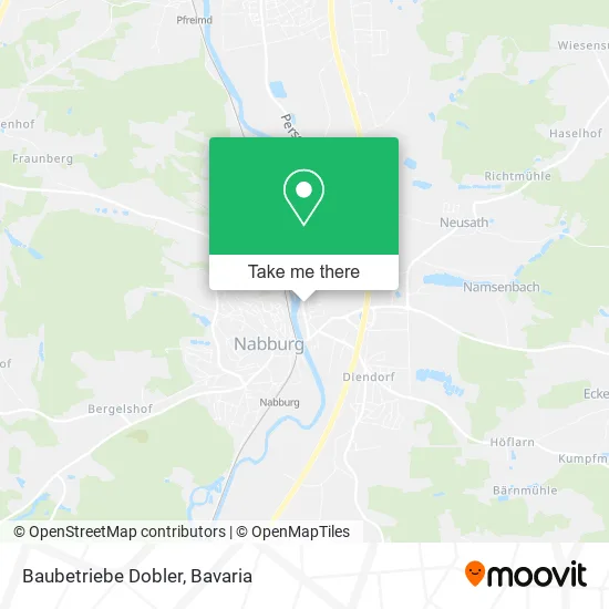 Карта Baubetriebe Dobler