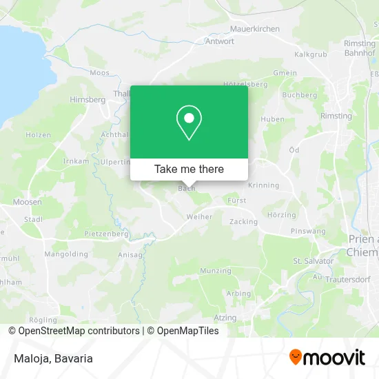 Maloja map