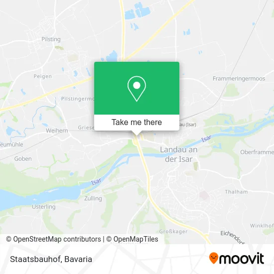 Карта Staatsbauhof