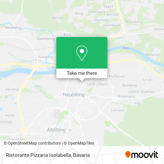 Карта Ristorante Pizzaria Isolabella
