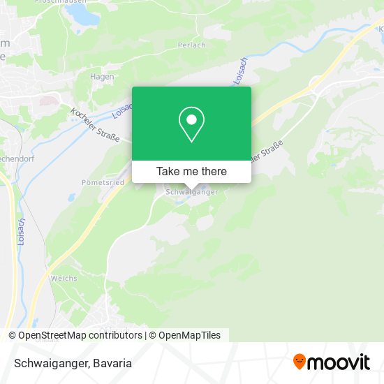 Schwaiganger map